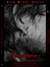 Load image into Gallery viewer, Guli [Gun and Rose] Dark Style Niche Retro 925 Silver Stud Earrings MeBrand: GysiMaterial: SilverMaterial: 925 silverPattern: Plants and flowersStyle: Original designCondition: NewStore name: Buddha &amp; energy fernings jewelry storeTBuddha&amp;EnergyBuddha&amp;EnergyRose] Dark Style Niche Retro 925 Silver Stud Earrings Men&#39;