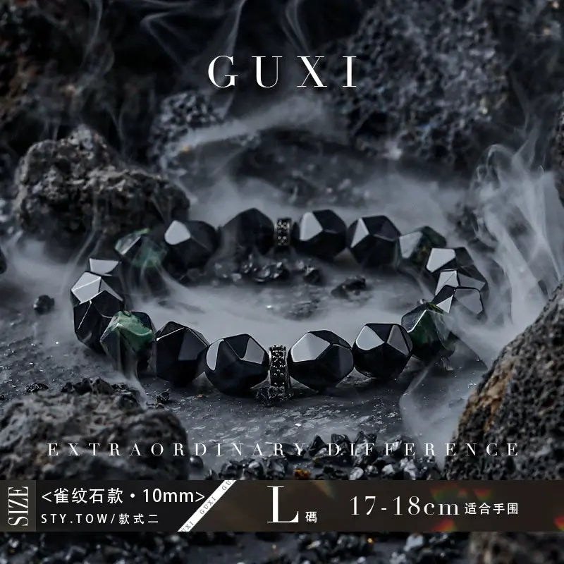 Fengshui Crystal Jewelry[Longyuan] Bracelet Trendy Boys Black Agate BeFengshui Crystal Jewelry[Longyuan] Bracelet Trendy Boys Black Agate Bead Bracelets Original Design Niche Accessories Advanced Sense
Material: natural crystal/semi-prBuddha&EnergyBuddha&EnergyFengshui Crystal Jewelry[Longyuan] Bracelet Trendy Boys Black Agate Bead Bracelets