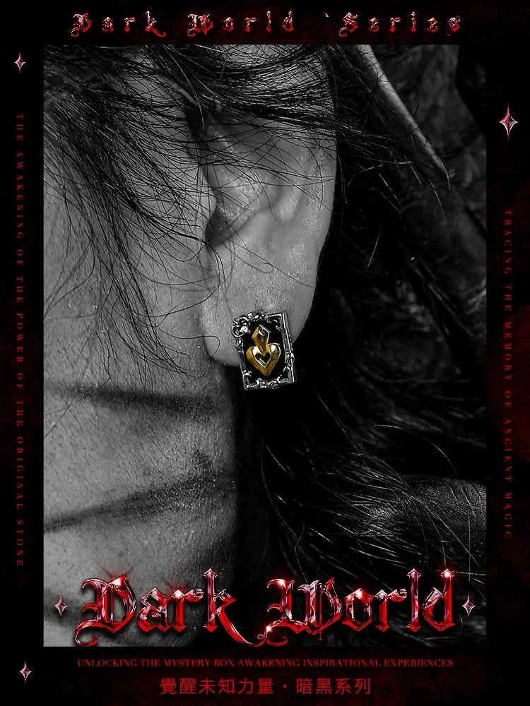 Fengshui Crystal Jewelry [Mystery] Dark Style 925 Silver Stud EarringsFengshui Crystal Jewelry [Mystery] Dark Style 925 Silver Stud Earrings Men's High Sense Ear-Caring Retro Poker Earrings Niche
Material: 925 silverPattern: otherStyleBuddha&EnergyBuddha&EnergyFengshui Crystal Jewelry [Mystery] Dark Style 925 Silver Stud Earrings Men'