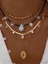 Load image into Gallery viewer, Black Wood Moonlight Goddess | Artemis God Moonstone Original Necklace Suit Buddha&amp;Energy