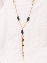 Load image into Gallery viewer, Black Wood | &quot;Saint&#39;s Staff&quot; Labradorite Series Custom Beaded Necklace Suit Buddha&amp;Energy