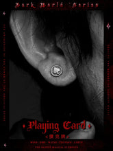 Load image into Gallery viewer, GUI [Playing Cards] Dark Style Original Retro Niche 925 Silver Stud EaBrand: GUIStyle: Original designNovelty: Freshly bakedStore name: Buddha &amp; energy Feng Shui jewelry storeThe main type of our shop: crystal &amp; natural stone jBuddha&amp;EnergyBuddha&amp;EnergyGUI [Playing Cards] Dark Style Original Retro Niche 925 Silver Stud Earrings Men&#39;