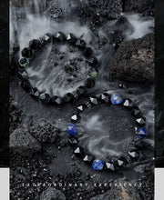 Load image into Gallery viewer, Fengshui Crystal Jewelry[Longyuan] Bracelet Trendy Boys Black Agate BeFengshui Crystal Jewelry[Longyuan] Bracelet Trendy Boys Black Agate Bead Bracelets Original Design Niche Accessories Advanced Sense
Material: natural crystal/semi-prBuddha&amp;EnergyBuddha&amp;EnergyFengshui Crystal Jewelry[Longyuan] Bracelet Trendy Boys Black Agate Bead Bracelets