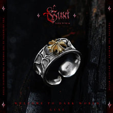 Load image into Gallery viewer, Fengshui Crystal Jewelry[Heart of the Brave] Vintage Cross 925 Silver Fengshui Crystal Jewelry[Heart of the Brave] Vintage Cross 925 Silver Ring Men&#39;s Fashionable High-Grade Ring Handmade Silver Accessories
Material: SilverMaterial: 92Buddha&amp;EnergyBuddha&amp;EnergyFengshui Crystal Jewelry[Heart