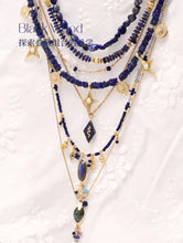 Load image into Gallery viewer, Black Wood | &quot;Pontiff Maximus Dharma-Vessel&quot; Original Lapis Lazuli Series Custom Beaded Necklace Buddha&amp;Energy