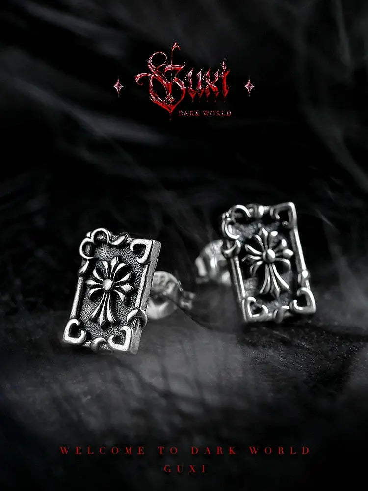 Fengshui Crystal Jewelry [Fate] Dark Retro Cross 925 Silver Boys Ear SFengshui Crystal Jewelry [Fate] Dark Retro Cross 925 Silver Boys Ear Studs Niche Ear-Caring Ornament Cold Style
Material: SilverMetal Material: 925 silverPattern: CrBuddha&EnergyBuddha&EnergyFengshui Crystal Jewelry [Fate] Dark Retro Cross 925 Silver Boys Ear Studs