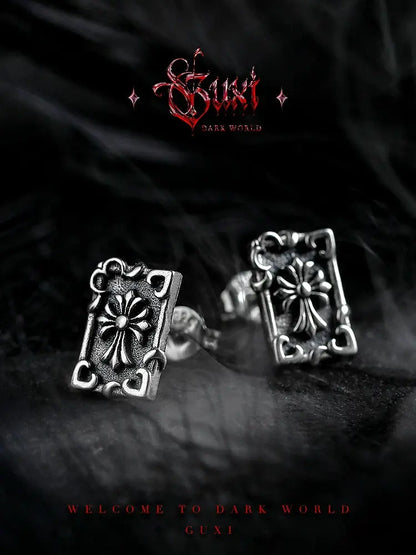 Fengshui Crystal Jewelry [Fate] Dark Retro Cross 925 Silver Boys Ear SFengshui Crystal Jewelry [Fate] Dark Retro Cross 925 Silver Boys Ear Studs Niche Ear-Caring Ornament Cold Style
Material: SilverMetal Material: 925 silverPattern: CrBuddha&EnergyBuddha&EnergyFengshui Crystal Jewelry [Fate] Dark Retro Cross 925 Silver Boys Ear Studs