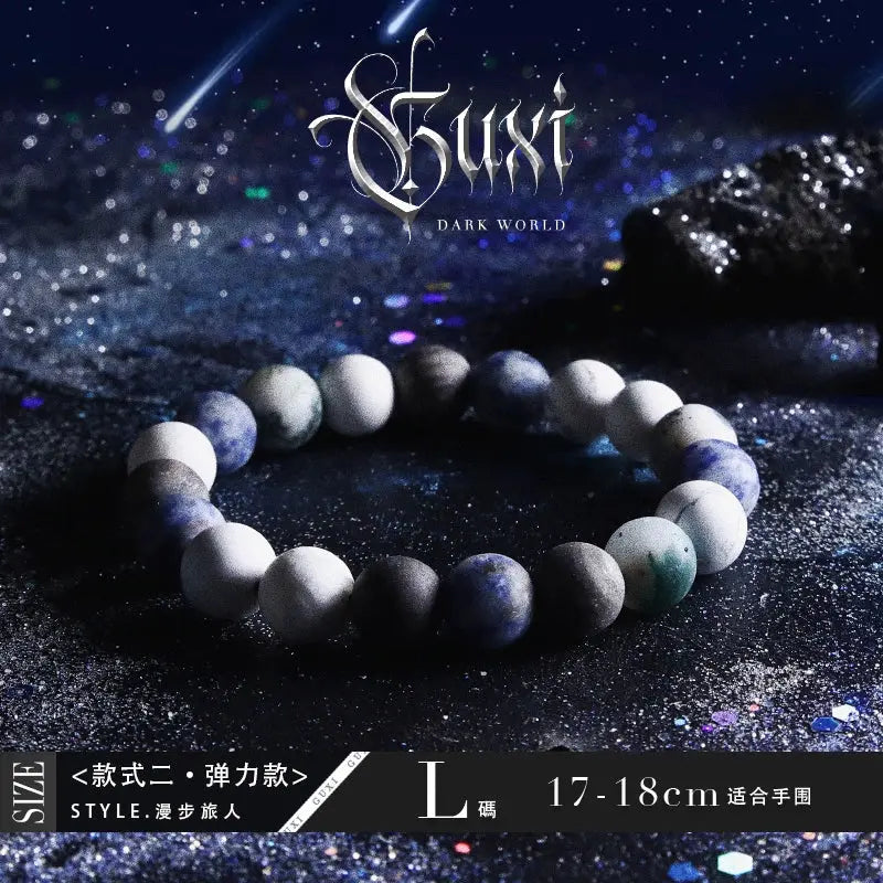 Fengshui Crystal Jewelry[Planet] Starry Sky Agate BraceletFengshui Crystal Jewelry[Planet] Starry Sky Agate Bracelet Boys Retro Minority Bead Bracelets Couple Birthday Gift Ornament
Style: Original designNovelty: FreshStoreBuddha&EnergyBuddha&EnergyFengshui Crystal Jewelry[Planet] Starry Sky Agate Bracelet