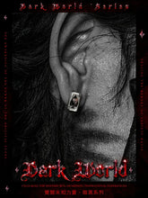 Load image into Gallery viewer, Fengshui Crystal Jewelry[Hunting] Dark Style Punk 925 Silver Stud EarrFengshui Crystal Jewelry [Hunting] Dark Style Punk 925 Silver Stud Earrings Men&#39;s Niche Poker Skull Earrings Vintage Silver Jewelry
Material: SilverMaterial: 925 silBuddha&amp;EnergyBuddha&amp;EnergyFengshui Crystal Jewelry[Hunting] Dark Style Punk 925 Silver Stud Earrings