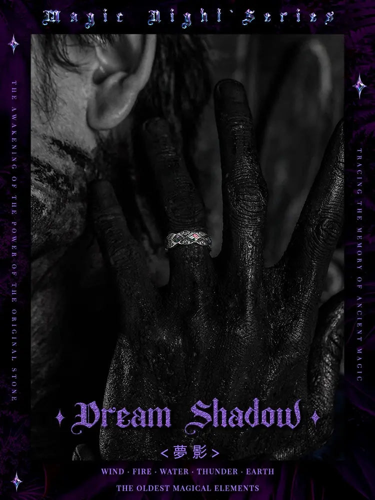 GUI [Dream Shadow] Original Niche Design Sense Bad Be 925 Silver Ring Brand: GUIMaterial: 925 silverPattern: Geometric patternStyle: Original designCondition: NewStore name: Buddha &amp; energy Peng Shuai jewelry storeThe main type of Buddha&EnergyBuddha&EnergyGUI [Dream Shadow] Original Niche Design Sense Bad