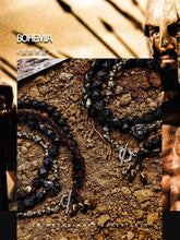 Load image into Gallery viewer, GUI [Bohemian] Niche Bracelet Men&#39;s High Sense Bead Bracelets Retro CaGUI [Bohemian] Niche Bracelet Men&#39;s High Sense Bead Bracelets Retro Carrying Strap Birthday Gift Jewelry
Store name: Buddha &amp; energy Feng Shui jewelry storeThe mBuddha&amp;EnergyBuddha&amp;EnergyHigh Sense Bead Bracelets Retro Carrying Strap Birthday Gift Jewelry