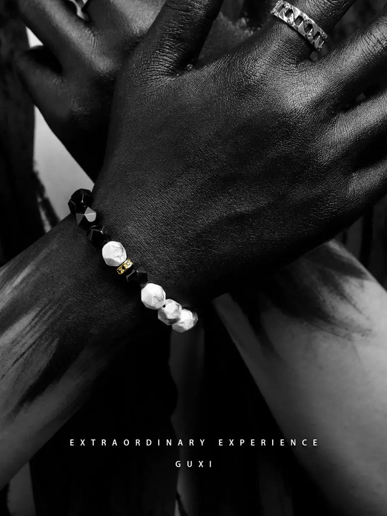 Fengshui Crystal Jewelry[Find Light] Original Design Black Agate BraceFengshui Crystal Jewelry[Find Light] Original Design Black Agate Bracelet Boys Trendy Niche Design Bead Bracelets for Boyfriend
Style: Original designNovelty: FreshSBuddha&EnergyBuddha&EnergyFengshui Crystal Jewelry[Find Light] Original Design Black Agate Bracelet