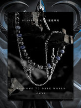 Load image into Gallery viewer, Fengshui Crystal Jewelry[Starry Night Trial] Personalized Cross BeadedFengshui Crystal Jewelry[Starry Night Trial] Personalized Cross Beaded Titanium Steel Necklace Special-Interest Design Sweater Chain Jewelry Boys
Chain material: titBuddha&amp;EnergyBuddha&amp;EnergyFengshui Crystal Jewelry[Starry Night Trial] Personalized Cross Beaded Titanium Steel Necklace Special-Interest Design Sweater Chain Jewelry Boys