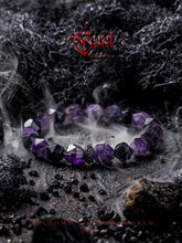 Load image into Gallery viewer, Guli [Mystery] Natural Amethyst Bracelet Boys Retro Bead Bracelets CouBrand: GysiMaterial: natural crystal/semi-precious stoneCrystal &amp; Semi-Precious Stone Classification: AMSPattern: Bear/Piglet/AnimalStyle: Original designConditiBuddha&amp;EnergyBuddha&amp;EnergyGuli [Mystery] Natural Amethyst Bracelet Boys Retro Bead Bracelets Couple