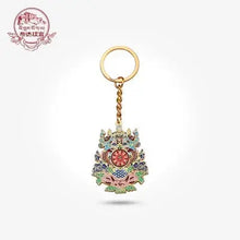 Load image into Gallery viewer, Run Beast Welcome Wealth - Double-sided color gift boxTotal Palace Penchant Car Keychain Auspicious Baba Personality Car Keychain Hanging Decoration School Bag Pendant Key Chain
Run Beast Welcome Wealth - Double-sided cBuddha EnergyBuddha&amp;EnergyRun Beast