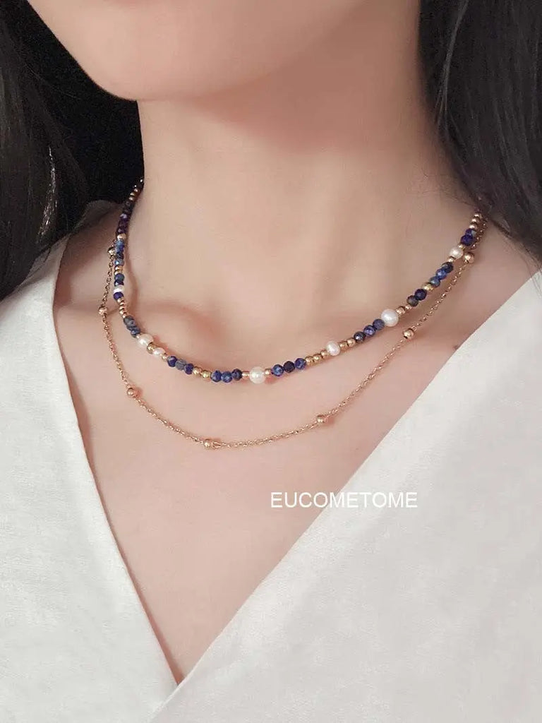 【Original】Van Gogh《Starry Sky》｜Natural Laps Pauli Necklace https://www.xiaohongshu.com/goods-detail/65361656797cb300015157c7