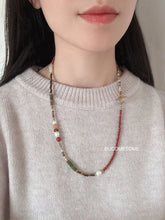 Load image into Gallery viewer, EUCOMETOME · 【Original】Maillard Style Natural Stone Baroque Pearl Necklace · 54cm（without Buckle） https://www.xiaohongshu.com/goods-detail/657135e0e77f850001b4362a