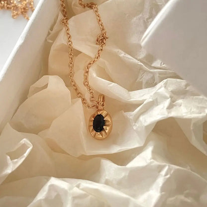 Blossom studio·925Sterling Silver Black Diamond Necklace|Valentine's Day|Personality Design https://www.xiaohongshu.com/goods-detail/6463830934478300017bd27d
