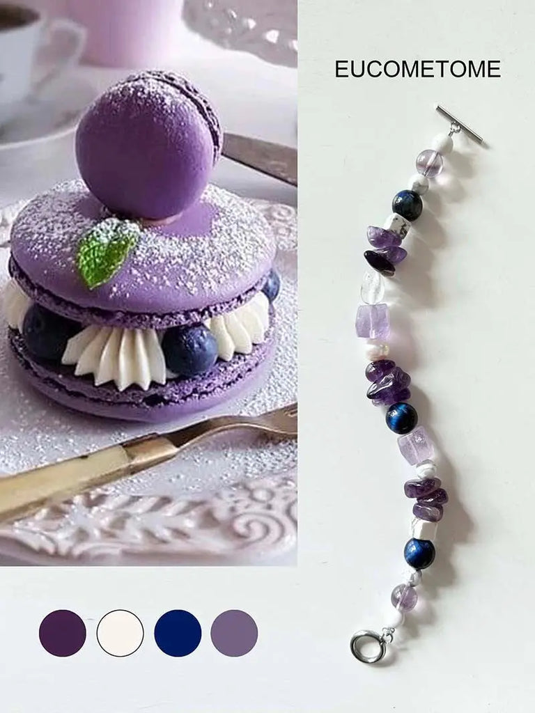 EUCOMETOME · 【Original】Happy Sweetheart｜Natural Amethyst Bracelet https://www.xiaohongshu.com/goods-detail/651935981e08660001ac1b66