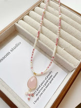 Load image into Gallery viewer, Blossom studio·925Sterling Silver Natural Stone Pearl Stitching Necklace｜50+cm|Customized · Necklace50+5 https://www.xiaohongshu.com/goods-detail/65c2eb4e840a140001de8008