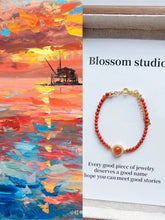 Load image into Gallery viewer, Blossom studio·Natural South Red Agate Bracelet｜Advanced Customization｜15+5c m · Red agate https://www.xiaohongshu.com/goods-detail/65857069a5ed860001587118