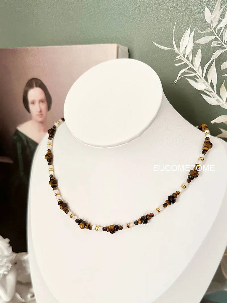 【Original】Good Luck｜Natural Tiger Eye Necklace https://www.xiaohongshu.com/goods-detail/655a02793edc980001b8ed21