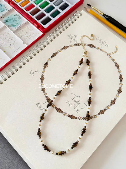 【Original】Good Luck｜Natural Tiger Eye Necklace https://www.xiaohongshu.com/goods-detail/655a02793edc980001b8ed21