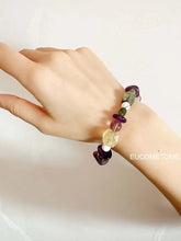 Load image into Gallery viewer, 【Original】Purple Tulip Natural Amethyst Bracelet https://www.xiaohongshu.com/goods-detail/650fc871988a900001485215