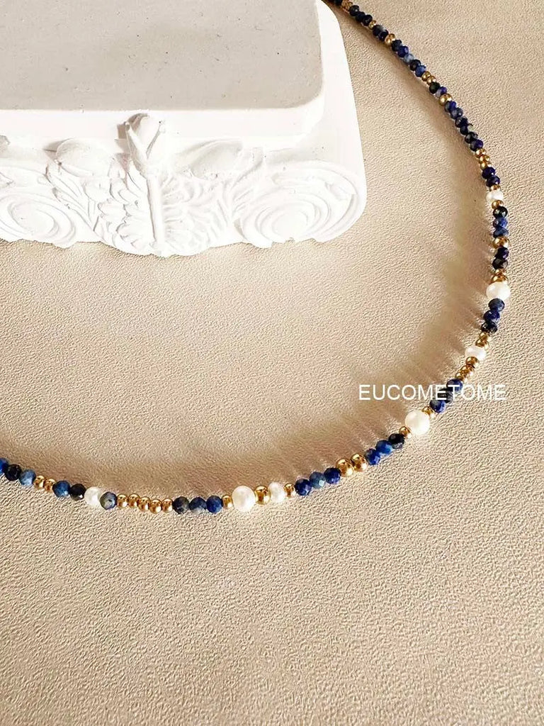 【Original】Van Gogh《Starry Sky》｜Natural Laps Pauli Necklace https://www.xiaohongshu.com/goods-detail/65361656797cb300015157c7