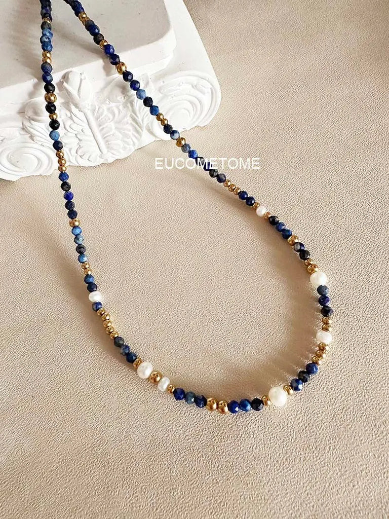 【Original】Van Gogh《Starry Sky》｜Natural Laps Pauli Necklace https://www.xiaohongshu.com/goods-detail/65361656797cb300015157c7