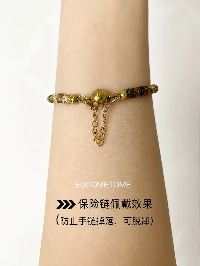 【Original】Spring and Autumn｜Maillard Natural Tigereye Pearl Bracelet https://www.xiaohongshu.com/goods-detail/6551aa0d1d23950001d2e502