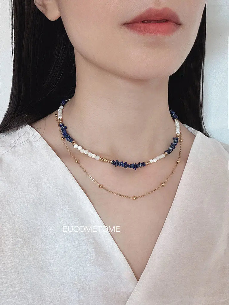 【Original】Secret Journey Natural Laps Pauli Necklace https://www.xiaohongshu.com/goods-detail/64ce5ec54720680001cc4f68