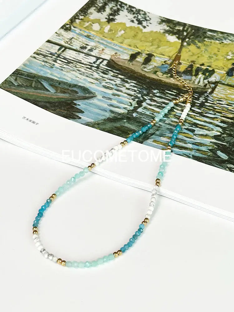 【Original】Summer Beach Natural Stone Necklace https://www.xiaohongshu.com/goods-detail/64cf67c98d14f30001a6fa85