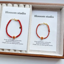 Load image into Gallery viewer, Blossom studio·Natural South Red Agate Bracelet｜Advanced Customization｜15+5c m · Red agate https://www.xiaohongshu.com/goods-detail/65857069a5ed860001587118