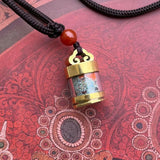 Mandala sand relics Gawk pendant