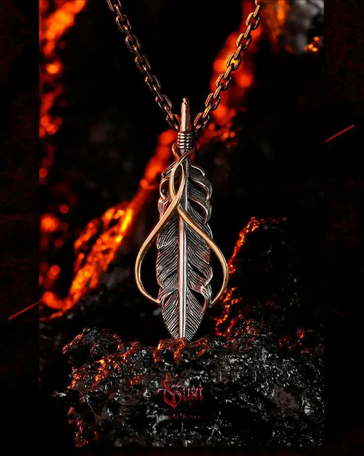 Vintage feather pendant[Nirvana] Original Retro Feather Pendant Men's 925 Silver Necklace Advanced Sense Boyfriend Gift Niche
Store name: Buddha &amp; energy fernings jewelry storeThe mainBuddha EnergyBuddha&EnergyVintage feather pendant