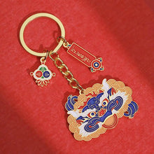 Load image into Gallery viewer, Run Beast Welcome Wealth - Double-sided color gift boxTotal Palace Penchant Car Keychain Auspicious Baba Personality Car Keychain Hanging Decoration School Bag Pendant Key Chain
Run Beast Welcome Wealth - Double-sided cBuddha EnergyBuddha&amp;EnergyRun Beast