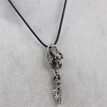 Load image into Gallery viewer, Vary Claw Pestle NecklaceRetro titanium steel elephant trunk God of wealth King Kong prong magic pestle personalized creative necklace pendant men and women do not fade not allergic
Buddha EnergyBuddha&amp;Energywealth King Kong prong magic pestle personalized creative necklace pendant men