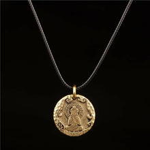 Load image into Gallery viewer, Tibet  No Phase Buddha Ten Phase necklaceThe Buddha has no appearance, taking all living beings as its appearance, and the Buddhas have no appearance, taking the hearts of all living beings as the appearancBuddha EnergyBuddha&amp;EnergyPhase Buddha Ten Phase Free Personality Necklace Pendant