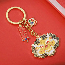 Load image into Gallery viewer, Run Beast Welcome Wealth - Double-sided color gift boxTotal Palace Penchant Car Keychain Auspicious Baba Personality Car Keychain Hanging Decoration School Bag Pendant Key Chain
Run Beast Welcome Wealth - Double-sided cBuddha EnergyBuddha&amp;EnergyRun Beast