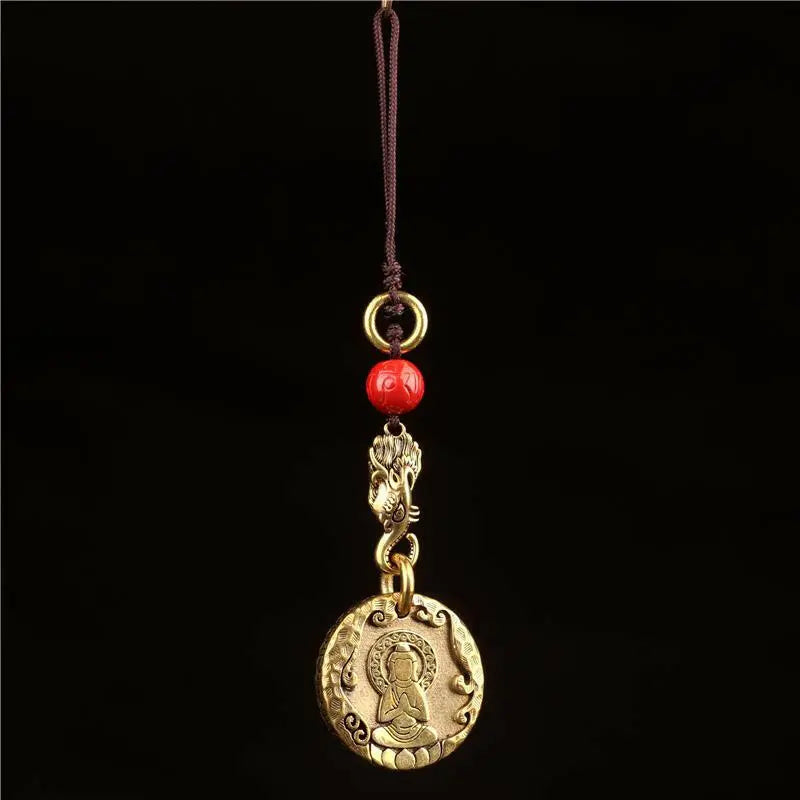 Tibet  No Phase Buddha Ten Phase necklaceThe Buddha has no appearance, taking all living beings as its appearance, and the Buddhas have no appearance, taking the hearts of all living beings as the appearancBuddha EnergyBuddha&EnergyPhase Buddha Ten Phase Free Personality Necklace Pendant