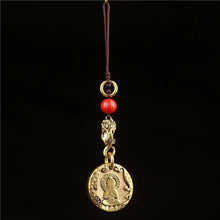 Load image into Gallery viewer, Tibet  No Phase Buddha Ten Phase necklaceThe Buddha has no appearance, taking all living beings as its appearance, and the Buddhas have no appearance, taking the hearts of all living beings as the appearancBuddha EnergyBuddha&amp;EnergyPhase Buddha Ten Phase Free Personality Necklace Pendant