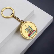 Load image into Gallery viewer, Run Beast Welcome Wealth - Double-sided color gift boxTotal Palace Penchant Car Keychain Auspicious Baba Personality Car Keychain Hanging Decoration School Bag Pendant Key Chain
Run Beast Welcome Wealth - Double-sided cBuddha EnergyBuddha&amp;EnergyRun Beast