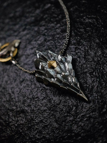 Sterling silver necklace dragon scale pendantSilver Dragon Pendant- A Blend of Style and Elegance
This stunning Silver Dragon Pendant showcases the robust dragon scale design, crafted with utmost precision usinBuddha EnergyBuddha&EnergySterling silver necklace dragon scale pendant