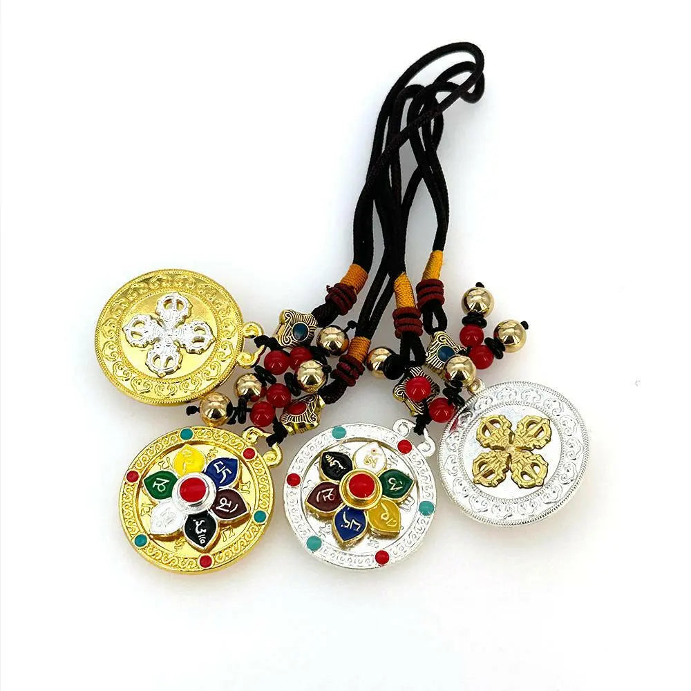 Tibetan six-character mantra key buckleTibetan six-character mantra key buckle
Tibetan Characteristic Folk Body Protection Hanging Ornaments Colorful Six-character Manure Hanging Ornaments for the Year ofBuddha EnergyBuddha&EnergyTibetan Characteristic Folk Body Protection Hanging Ornaments Colorful